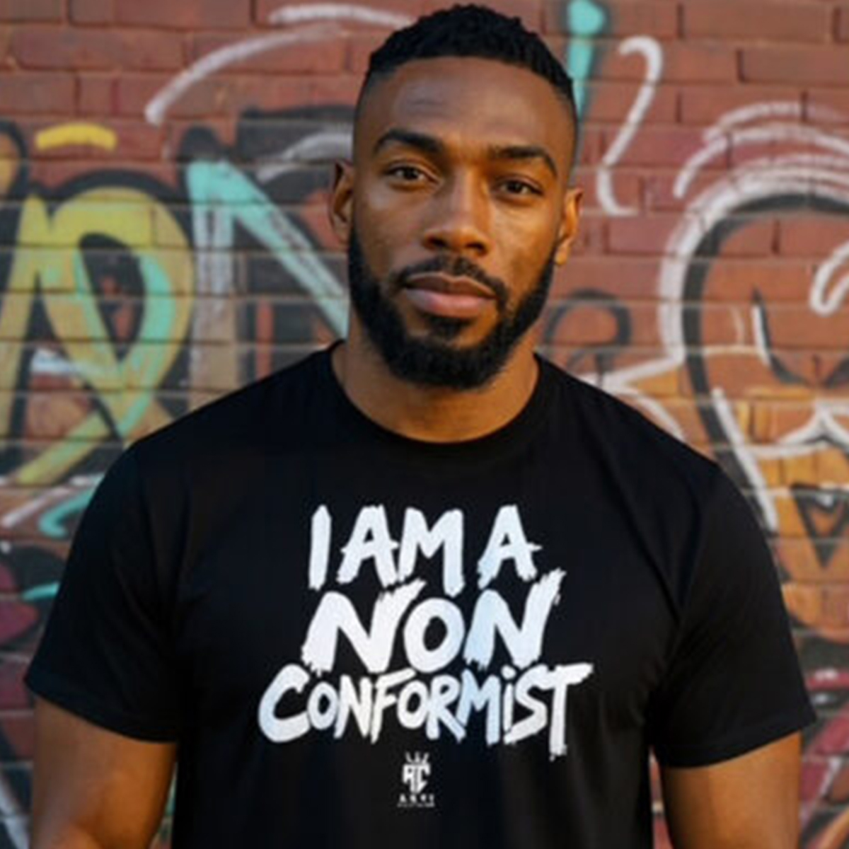 I AM A Non Conformist” Shirt – Black