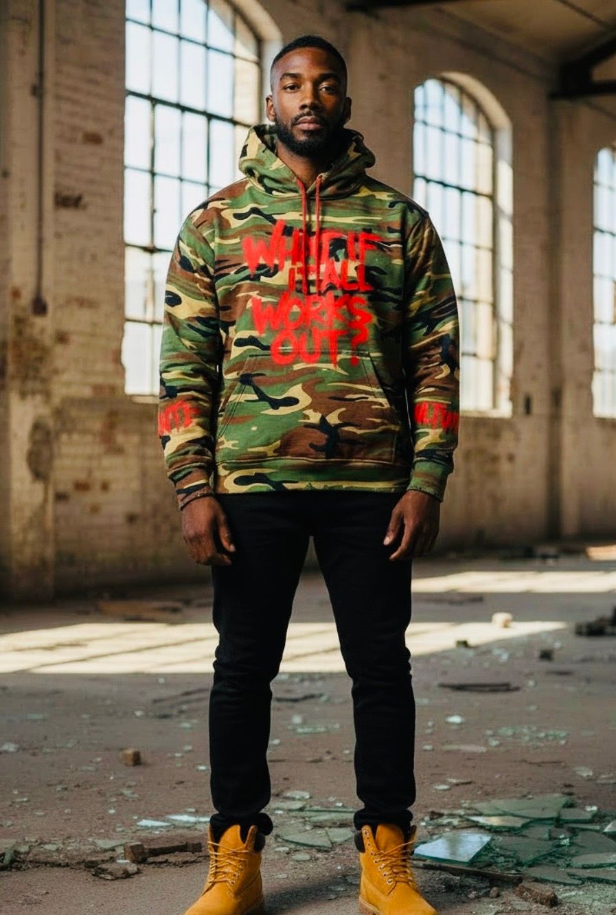 What If It All Works Out - Camo Hoodie