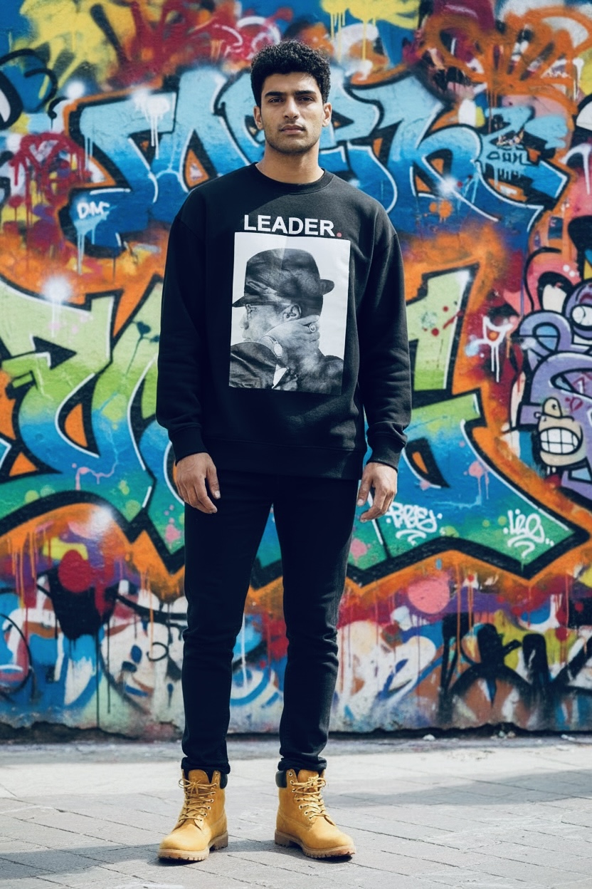 Malcolm X "Leader" Crewneck