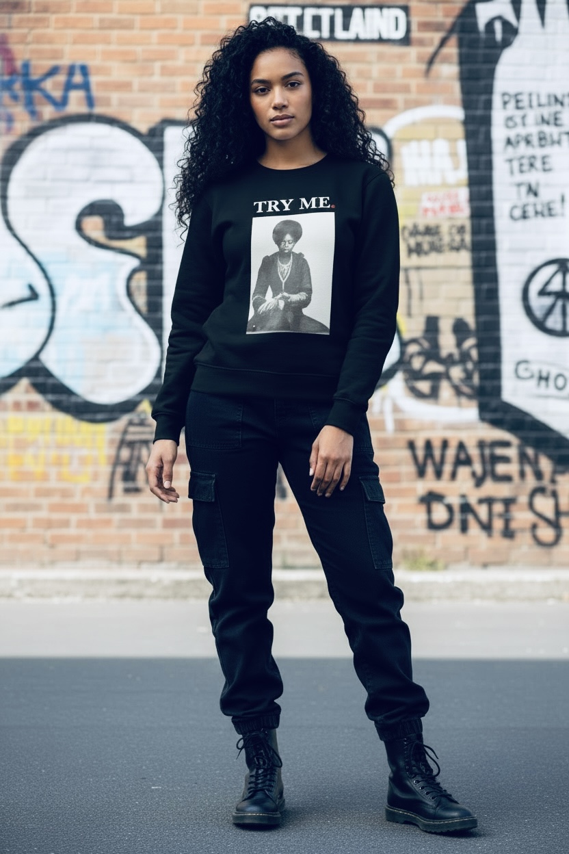 Nina Simone "Try Me" Crewneck