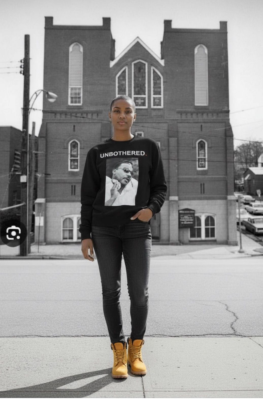 UNBOTHERED MLK Crewneck